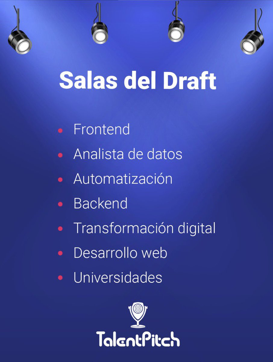 talentpitch_'s tweet photo. Sabemos que la búsqueda de talento es un proceso al que le dedicas mucho tiempo y energía…
Ingresa al #DraftDeTalento: el evento virtual de exhibición de talento donde haces MATCH INMEDIATO con los perfiles que buscas 🔎
Ingresa y conoce más 🚀👉🏽 https://t.co/LtMXZZ6syS https://t.co/15WMzH19YK