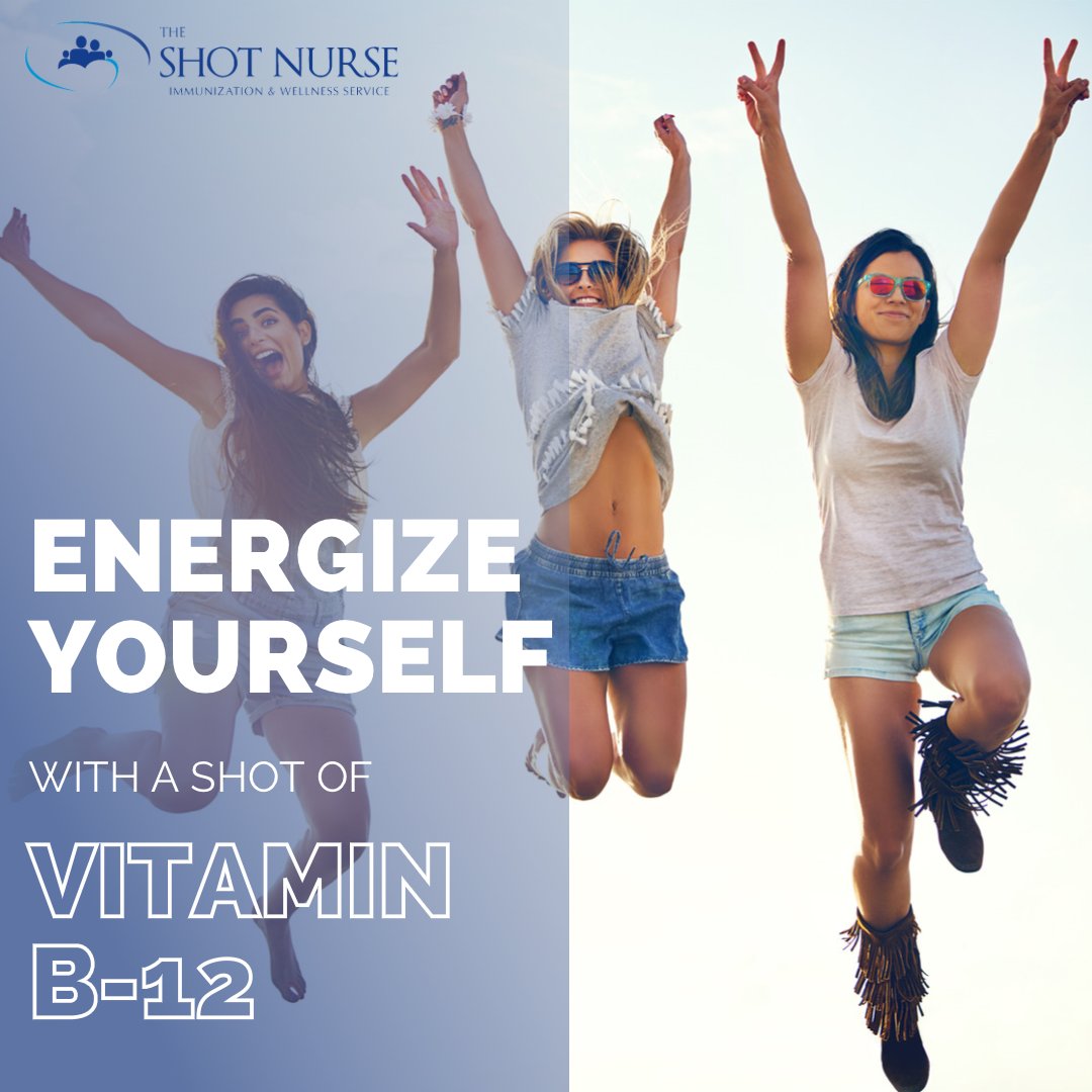 Shot_Nurse's tweet image. Regular Vitamin B12 recipients have reported :

➡️ Improved energy and stamina
➡️ Improved sleep quality and duration
➡️ Less frequent headaches and allergy attacks

Get yours today at #TheShotNurse! #VitaminB12 #EnergyandStamina