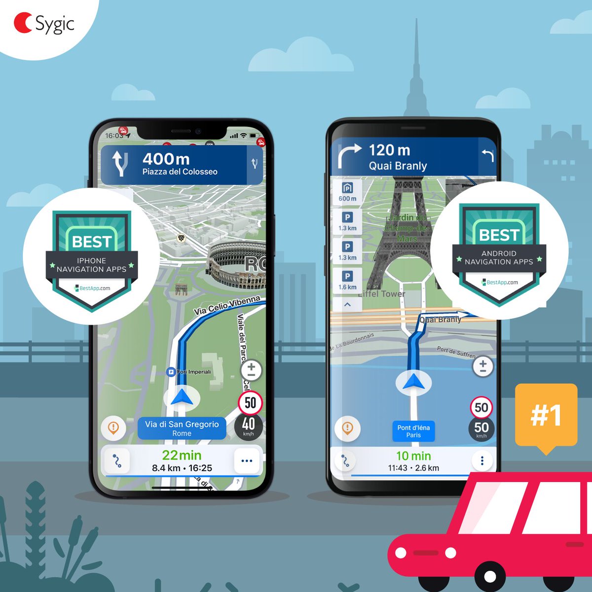 Sygic no Twitter: "A guide for the latest app tech trends https://t.co/yejObPD5X8 has announced #SygicGPSNavigation among the best navi apps for the of 2021 thanks to its reliability. This