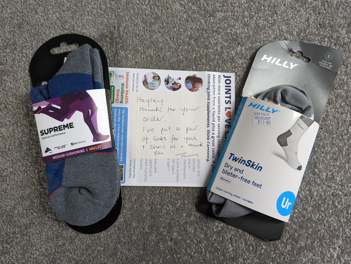 If you're a runner from the UK and you like to support smaller retailers, please try <a href="/TheJogShop1/">The Jog Shop</a> 

Tony (the owner) is very customer centric, very responsive with communication, and friendly.

They're based in Brighton for those of you that are local.

#ukrunchat #running