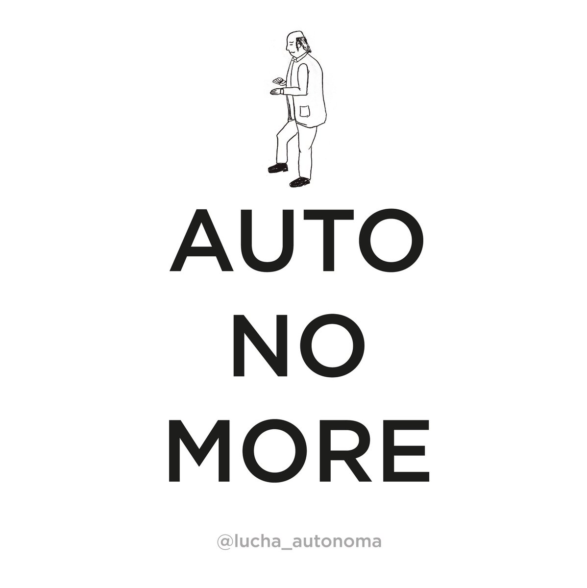 ¡Jarl! No podemos más. A este ritmo, muchas personas no podrán seguir manteniendo la persiana abierta. Queremos un sistema pensado desde una perspectiva de crecimiento, que busque darnos impulso y mejorar nuestras condiciones de forma gradual. #luchaautonoma #autonomore