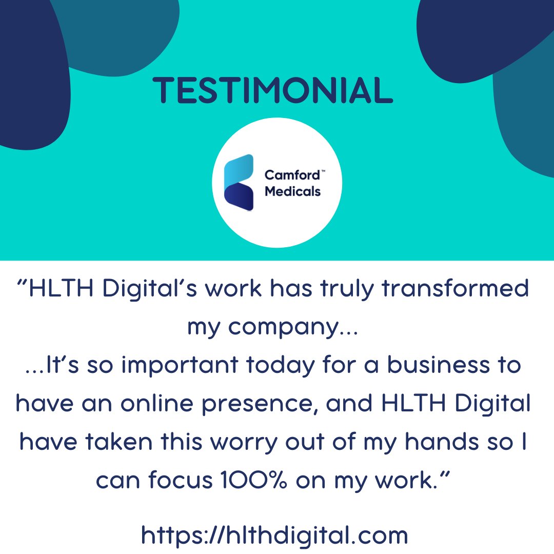 hlth_digital's tweet photo. We love hearing such positive feedback from our clients! 
#healthcaremarketing #digitalmarketing #testimonial https://t.co/GyXQeRPW2k