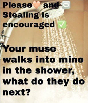 Mondays. Not everyone's favorite day but the big bear doesn't mind too much! Taking an early morning shower,  he's still waking up. He's let the Reader crash at his place...so what will they do?