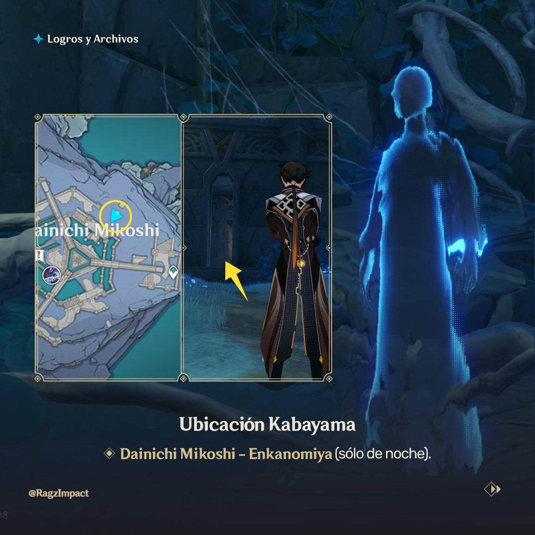 RagzImpact's tweet image. H I L O: Cómo conseguir el logro oculto
"¿Que diferencia hay entre ellos?"
#Enkanomiya #GenshinImpact #Genshin #GIHiT