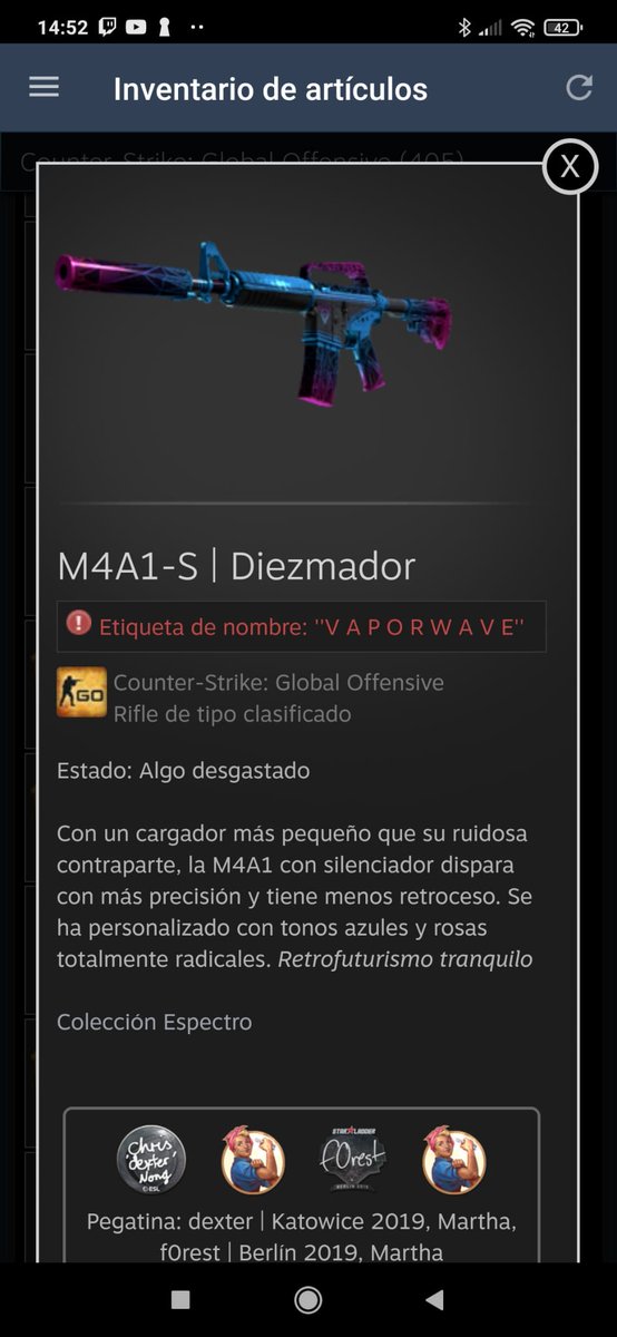 Sorteo por llegar a los 200 seguidores en twitch

Requisitos:

Seguir a <a href="/xNanoEL6x/">xNanoEL6x</a> y a <a href="/Zalrog_/">Zalrog</a> 
Ser seguidor de Twitch: twitch.tv/zalrog_
Rt y Comenta a un amigo

#csgogiveaways, #giveaways