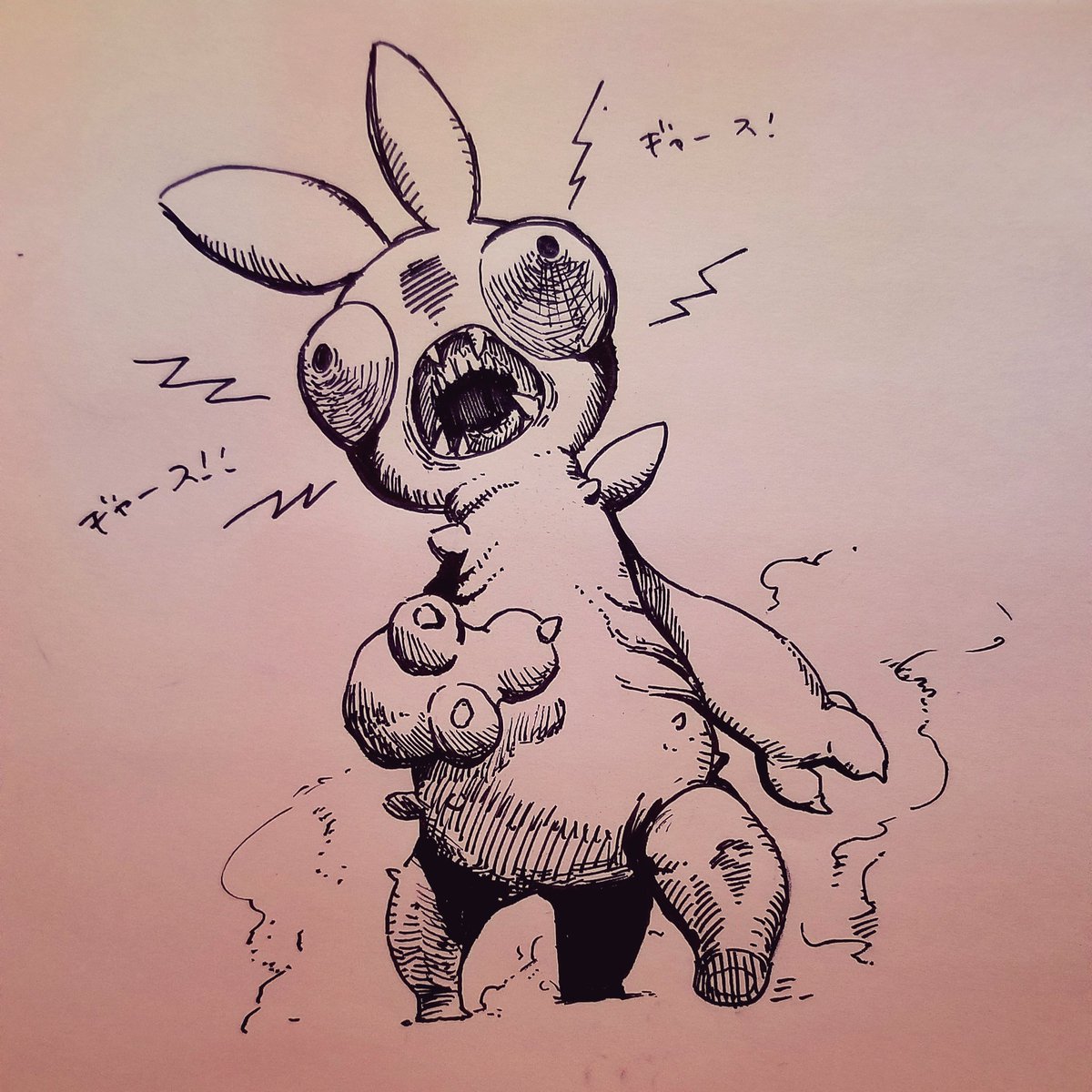 ペン画でシンプルにですが、描かせていただきました!🌵 https://t.co/ggjoWbE4Js 