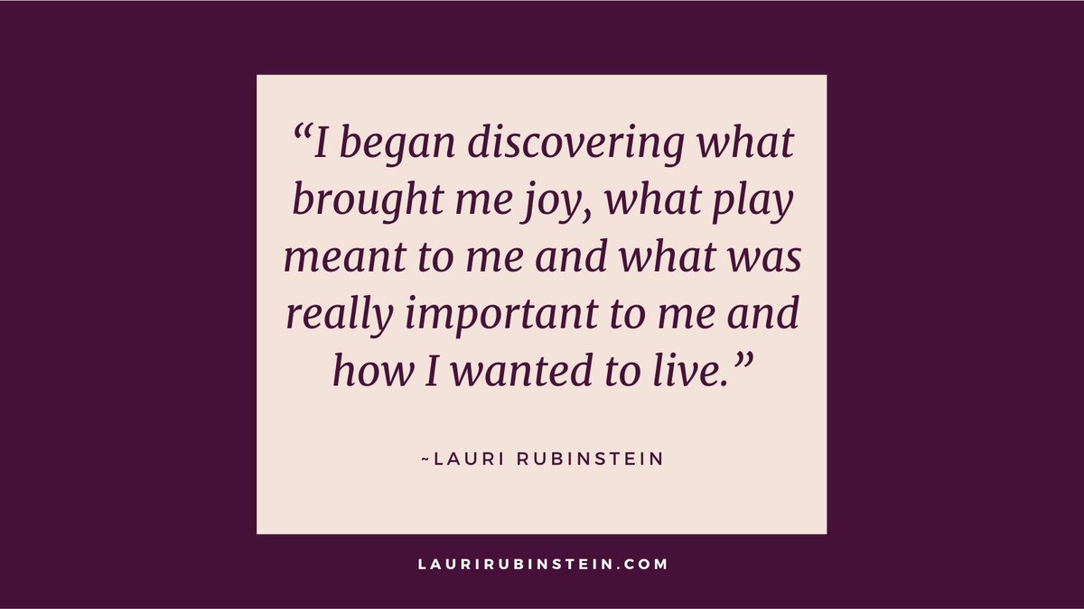 lrubinstein's tweet photo. What Brings You JOY? What Does Play Look Like to You?

These are two very important questions.  We have spent the last two years in the pandemic which has helped us to slow down enough that many of us are reevaluating our lives.  

https://t.co/p7UgDbYWsb

#joyfulplay https://t.co/ZPIdayZaO8