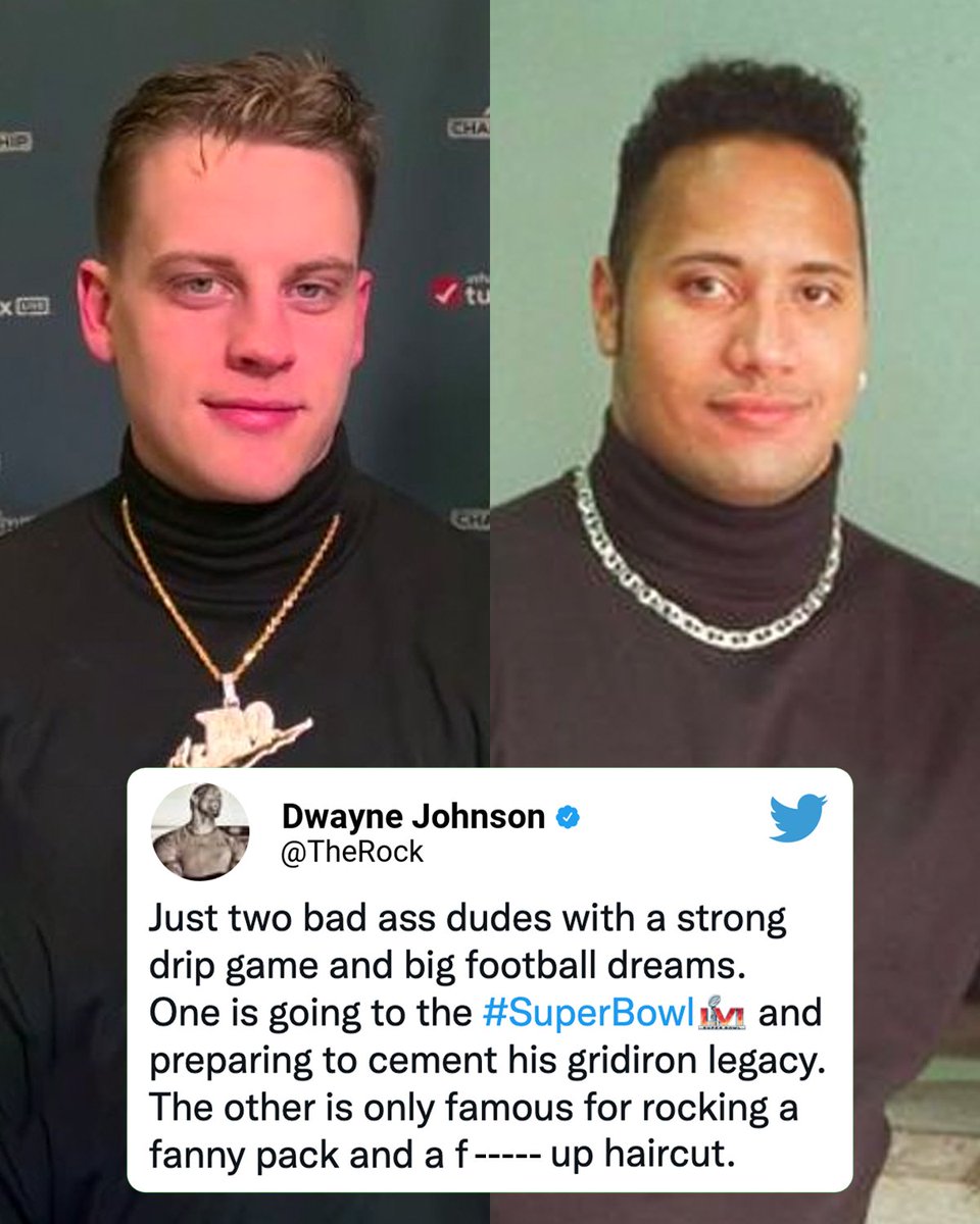 .<a href="/TheRock/">Dwayne Johnson</a> is hilarious 😂 🤣