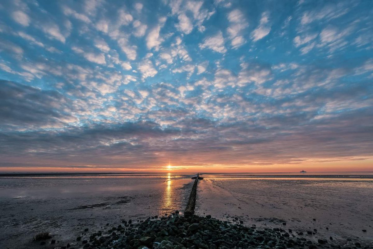 Op de pier bij Holwerd.