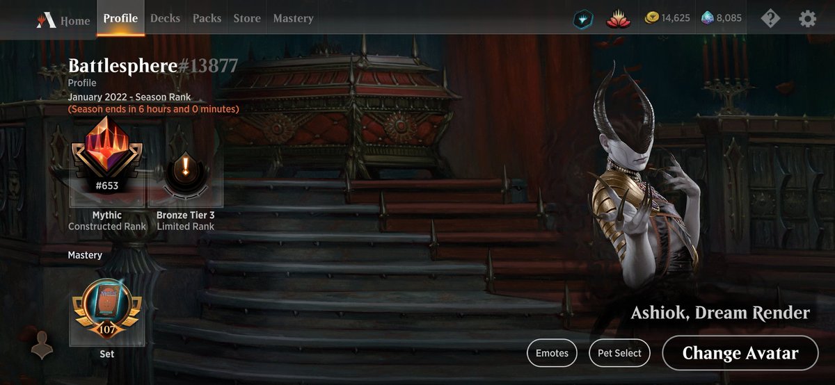 I think I'm safe for this month rank, deck is very strong in current meta, Hall look strange, but sometimes u need to kill random Narset
<a href="/fireshoes/">Robert Taylor🔥</a> <a href="/mtgazone/">MTG Arena Zone</a>