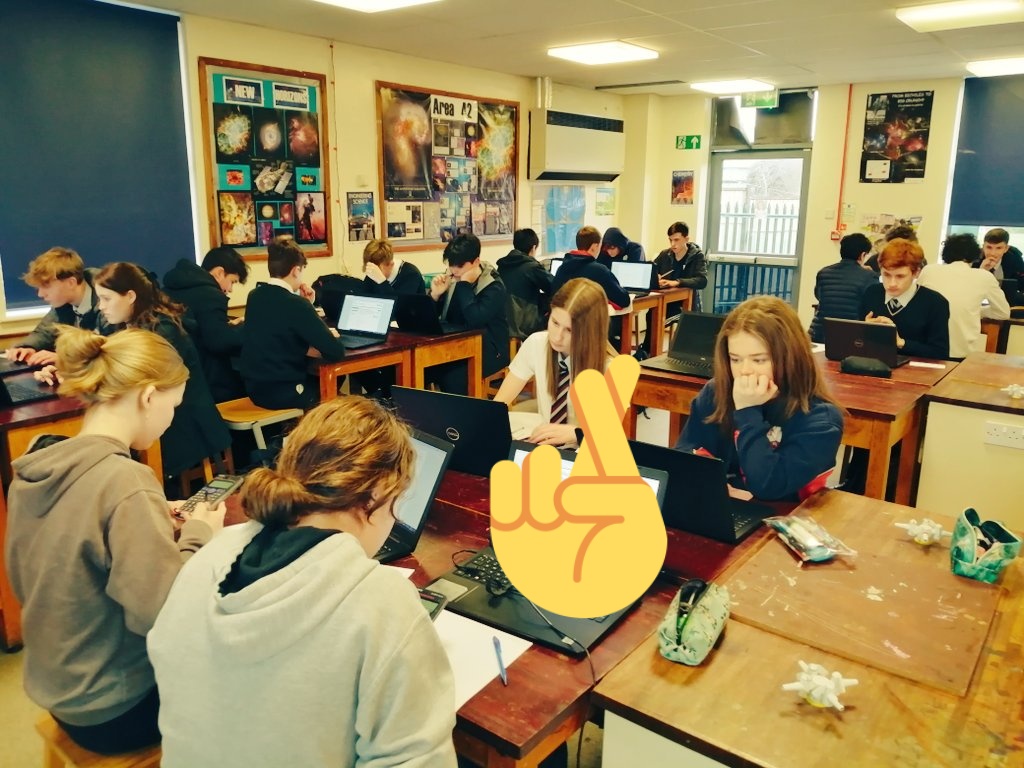 Good luck to 29 brave Y11 students <a href="/WyedeanSchool/">Wyedean School & Sixth form centre</a> taking part in today's <a href="/TheBPhO/">The BPhO</a> Intermediate Physics Challenge 2022. 2x30min papers sat online. #STEM #STEMeducation