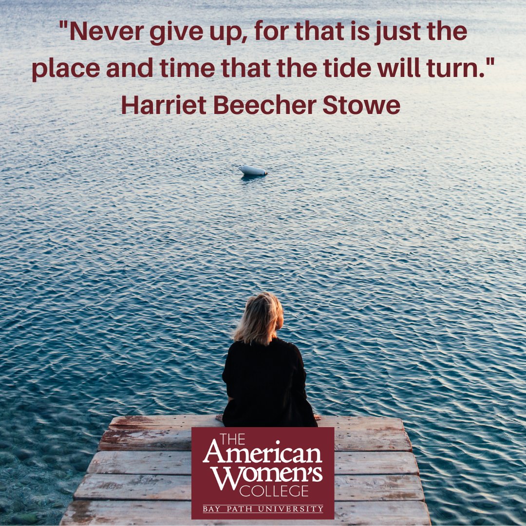 AmWomensCollege's tweet photo. #motivationalmonday #tawc https://t.co/HHdB27Nb3U