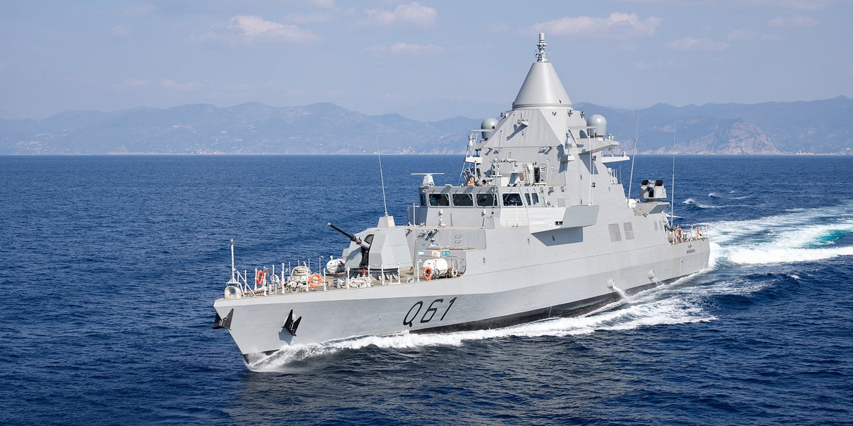 Fincantieri's tweet photo. Double delivery despite the pandemic: #Fincantieri delivered in Monfalcone #DiscoveryPrincess and in Muggiano the first-in-classOPV #Musherib to @MOD_Qatar. This milestone relates to high-tech projects, confirming that Fincantieri is able to meet its commitments on time &amp; budget. https://t.co/02IOjI9NvZ
