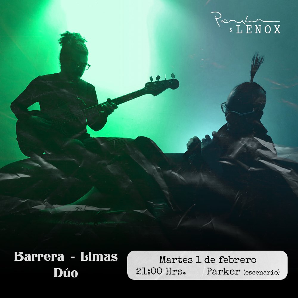 Jfuntanet's tweet photo. Uno de mis proyecto favoritos se presenta mañana en ⁦@parkerandlenox⁩ 

En una época plagada de música repetitiva y poco original llega este dúo con una propuesta verdaderamente original. https://t.co/X4eyTLFWt6