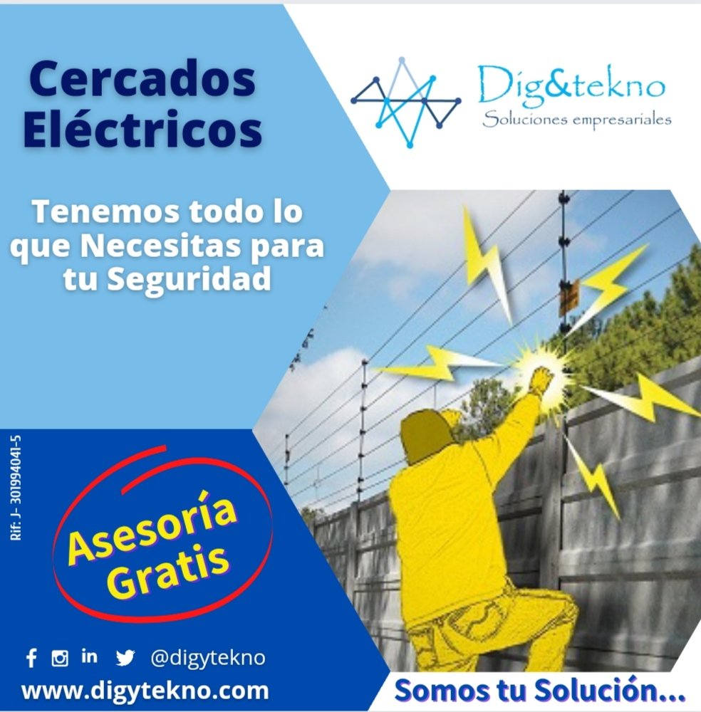 Digytekno1's tweet photo. La seguridad personal, de bienes o instalaciones físicas es un aspecto muy importante en la actualidad. Los cercos eléctricos son una medida de seguridad que más demanda han tenido en los últimos tiempos para proteger el perímetro de las propiedades. 
.
. https://t.co/F8vjXXbNBG