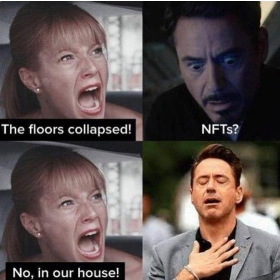 robinvaders's tweet photo. Drop your best NFT memes 👇 https://t.co/AusGE774lA