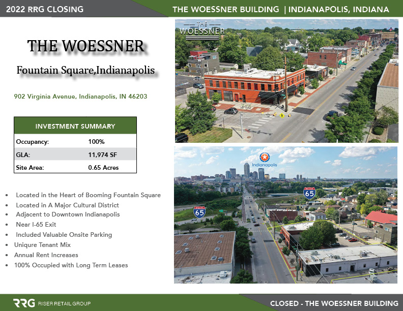 RiserRetail's tweet image. 2022 RRG Closing | The Woessner Building | Indianapolis, IN  
#commercialrealestate #realestate #cre #realestateinvestor #investment #retail #investmentproperty #cashflow