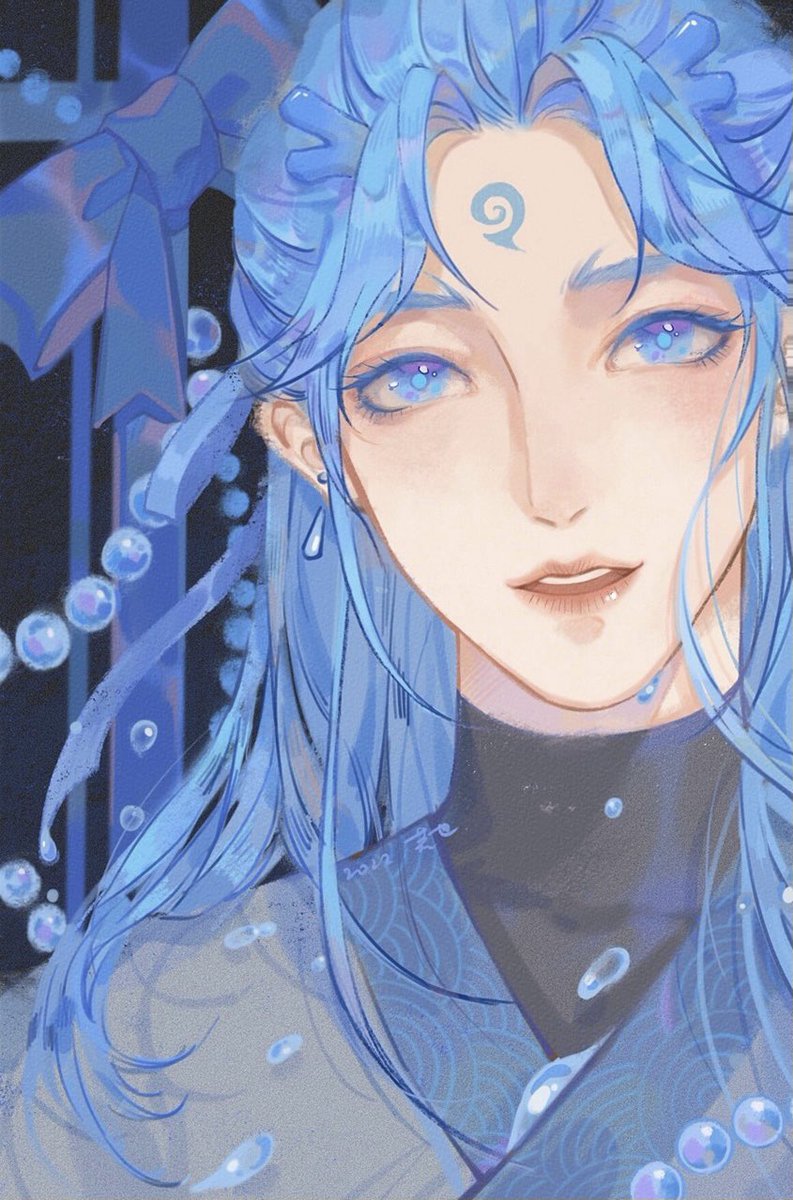 春节快乐！
Happy Chinese New Year！
#藕饼 #Aobing #哪吒之魔童降世 #敖丙 #ChineseNewYear