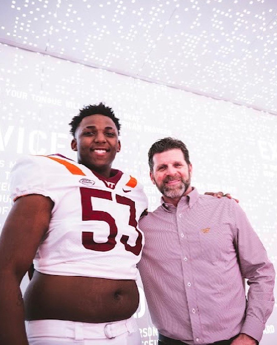 #GoHokies🦃 #thisishome  <a href="/CoachPryVT/">Brent Pry</a> @jcprice59 <a href="/LCBfootball/">L.C. Bird Football 🦅 🏈</a> <a href="/bird_athletics/">L. C. Bird Athletics</a> <a href="/HokiesFB/">Virginia Tech Football</a>