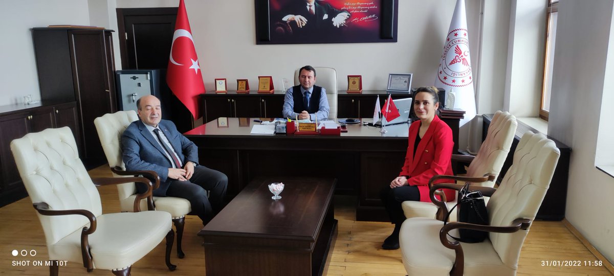 AkGenclikKars's tweet photo. İnsan Hakları Kurul Toplantıları Kapsamında Bugün Kars İl Sağlık Müdür Zakir Lazoğlu'nu   Ana Kademe ve Gençlik Kolları başkanlığımız  ziyaret ederek  istişarelerde bulundular.... https://t.co/9u61Cv53g0