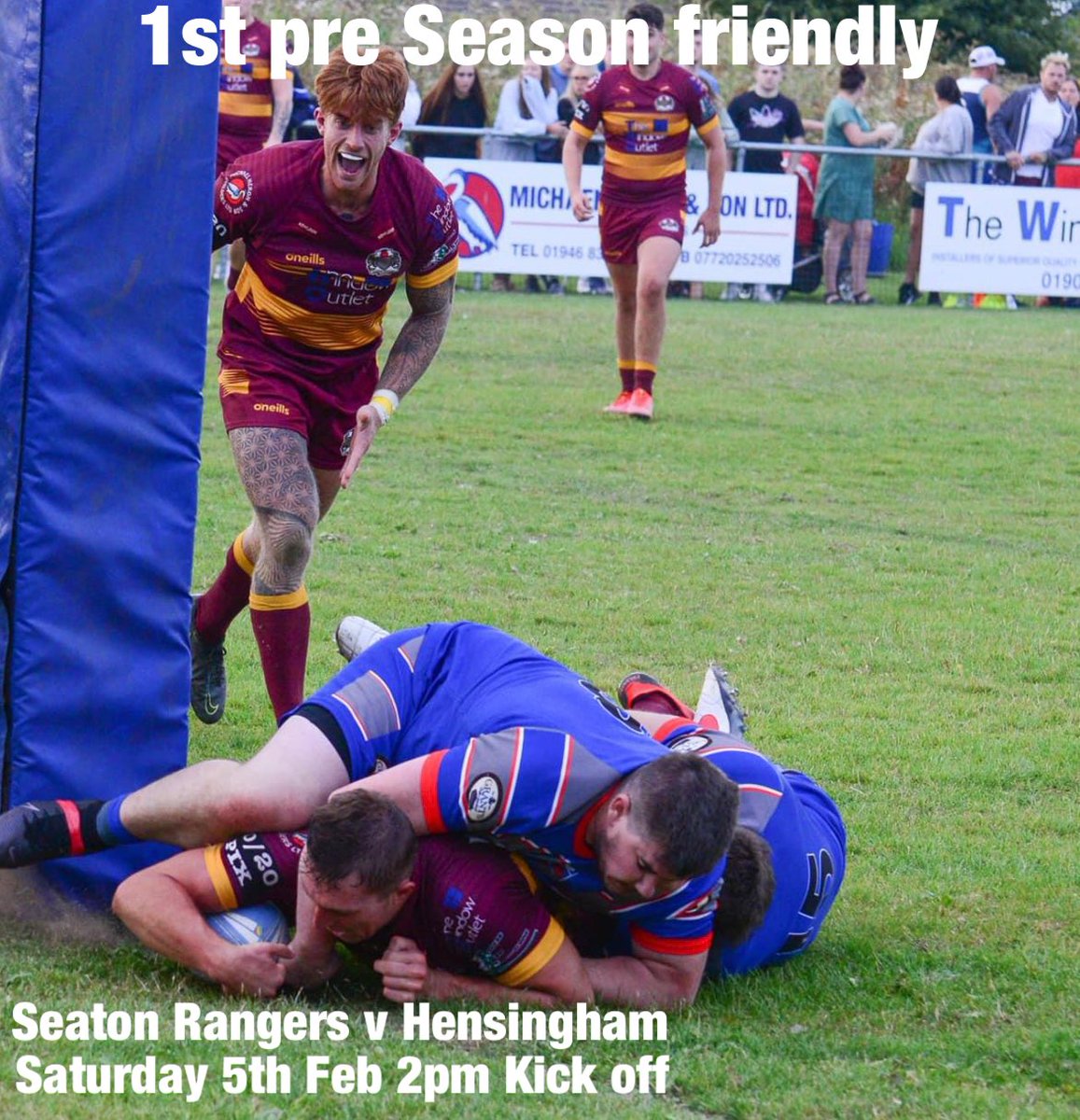 The lads are back on the field this Saturday after a tough pre season as we entertain <a href="/hensingham_arl/">Hensingham ARL</a> 

Looking forward to getting 2022 started against our old friends in the famous Red and Black