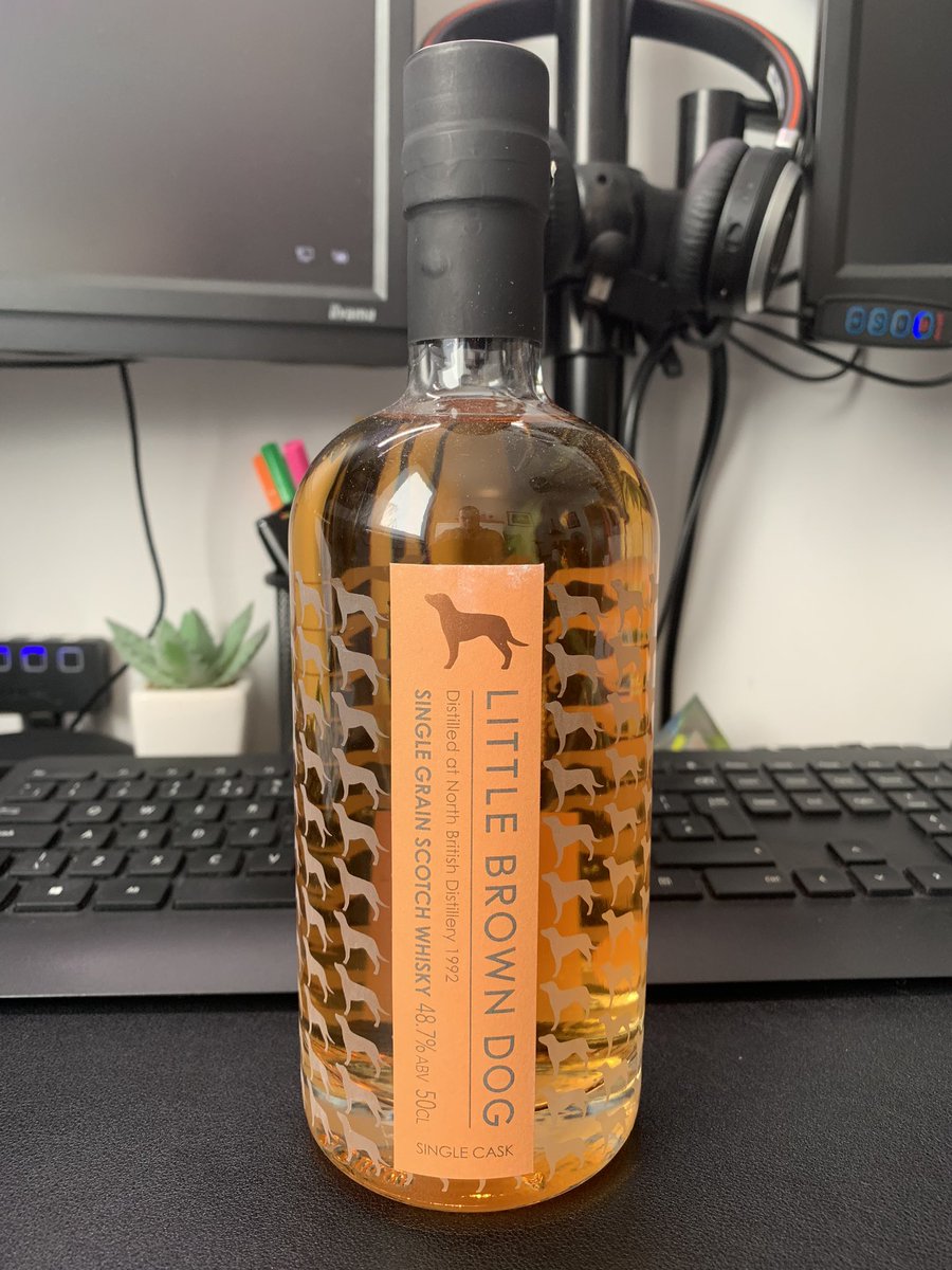 hallrr's tweet photo. @WhatTastesGood Agreed love a Single Grain Whisky, just picked up this 28 year old North British https://t.co/1V3A84HT2g