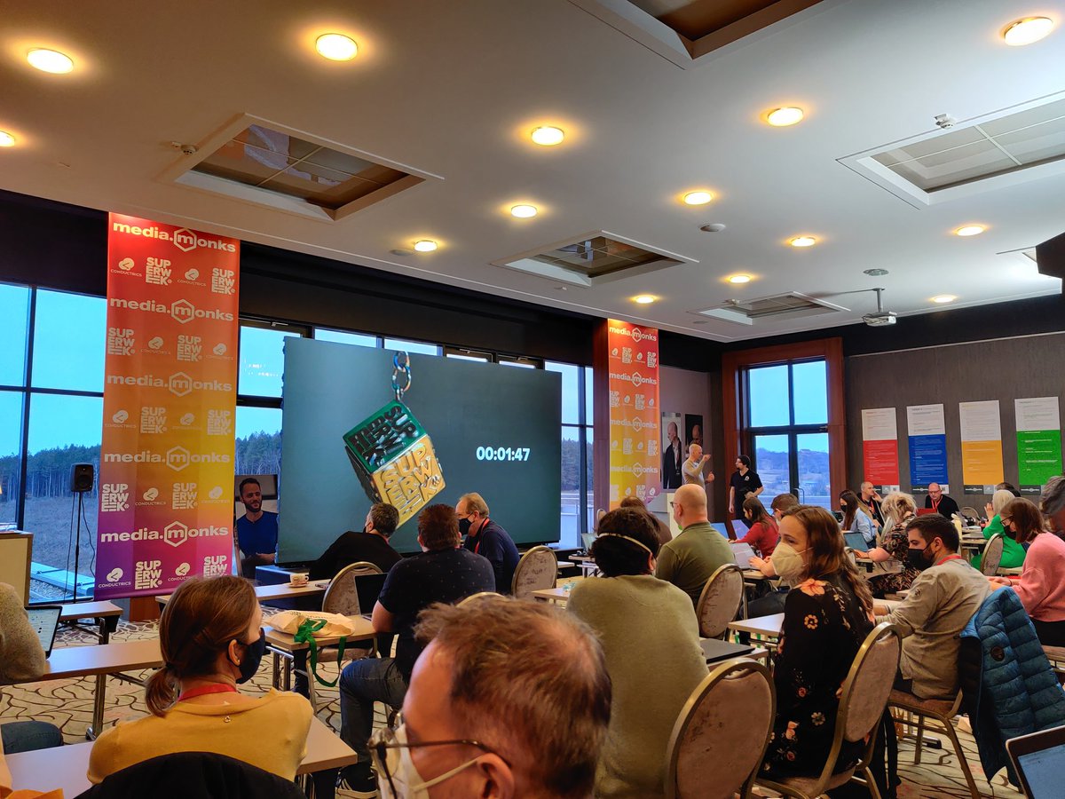 It's just about to start, exciting! #SPWK #Measure