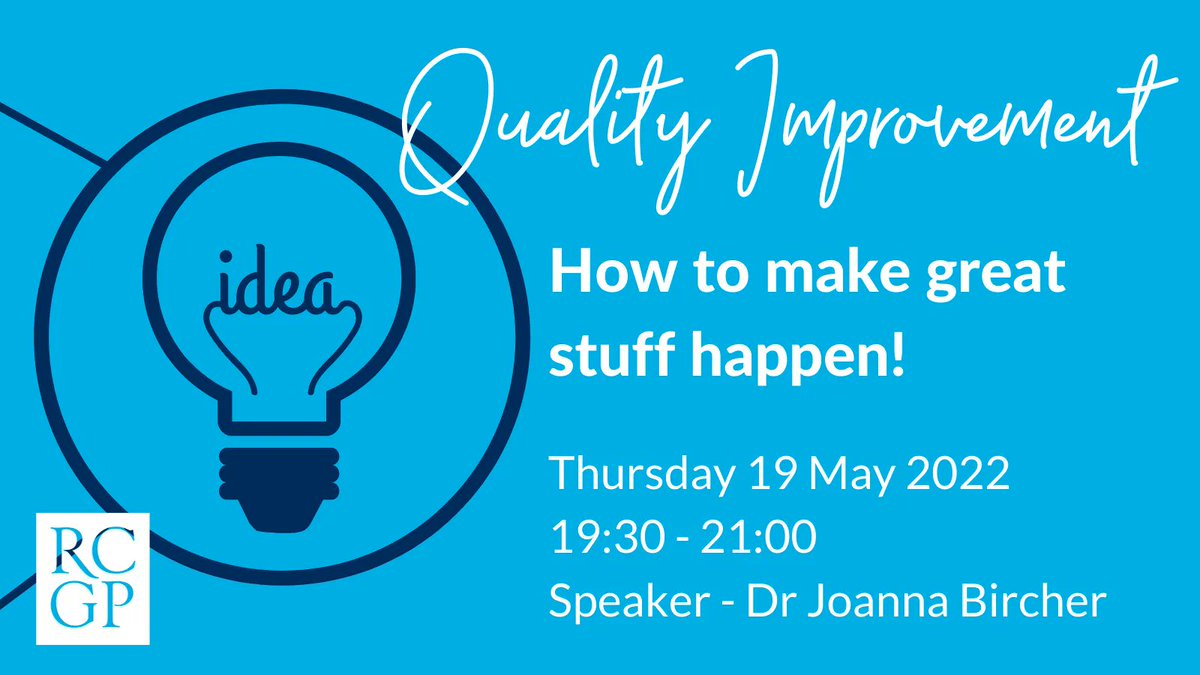 AiTs and First Five GPs are usually brimming with ideas on how to make things better, both for the practices where they work and the patients they care for. The challenge is how to sell the idea and make it happen. Come to this session to find out how! 👉 buff.ly/3rsLi7r
