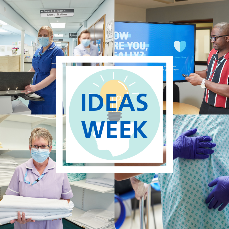 eecnhs's tweet photo. We know our staff have lots of innovative ideas when it comes to improvements, but where do you communicate these ideas, to ensure your voice is heard? Well, this week 31st Jan – 4th Feb is Ideas Week! Check out internal comms for all the ways you can submit your ideas 💡 https://t.co/NqZzT3pkxV