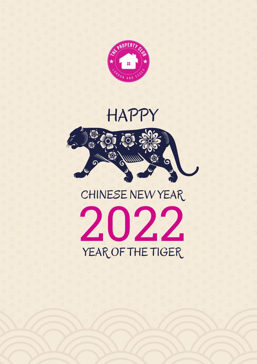 From all of us at The Property Club, we wish you a very Happy Chinese New Year! May the Year of the Tiger bring you and your loves ones prosperity, happiness and health.

#chinesenewyear #chinesenewyear2022 #yearofthetiger2022 #cny2022 #thepropertyclub #property #newhomeslondon