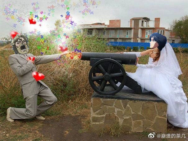 Chaji_bkd's tweet photo. And here's three more hardcore wedding photo from Eren and his husbands
Look how happy they are, I'm sure they'll live happily ever after.🥰
#alleren #bottomeren https://t.co/1UDhj3PL47