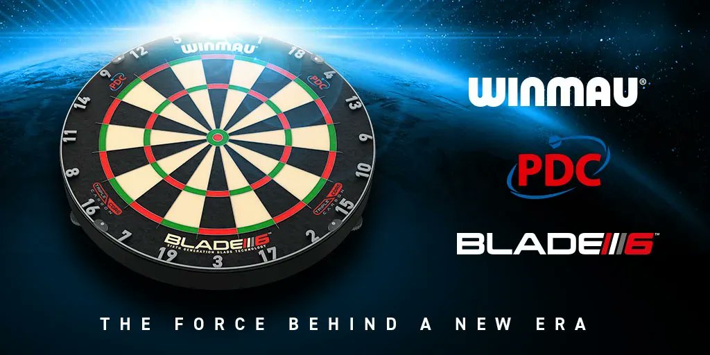 Winmau look to the future with a record-breaking deal with the Professional Darts Corporation!

This is the beginning of a NEW ERA which will see the Blade 6 Triple Core Carbon become the EXCLUSIVE dartboard for the <a href="/OfficialPDC/">PDC Darts</a>.

pdc.tv/news/2022/01/3…