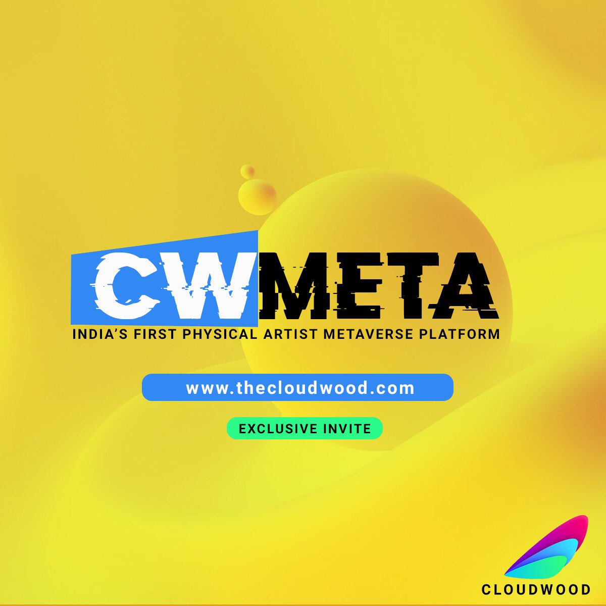 thecloudwood's tweet photo. Yes we made it and are ready to take over!Get exclusive invite for the premiere of India’s First Physical Artist Metaverse. Register now to get the invite at https://t.co/9lPCtEtGBw
#ad #Metaverse #Metaverses #blockchain #MetaverseNFT https://t.co/vOhKlkeUOs