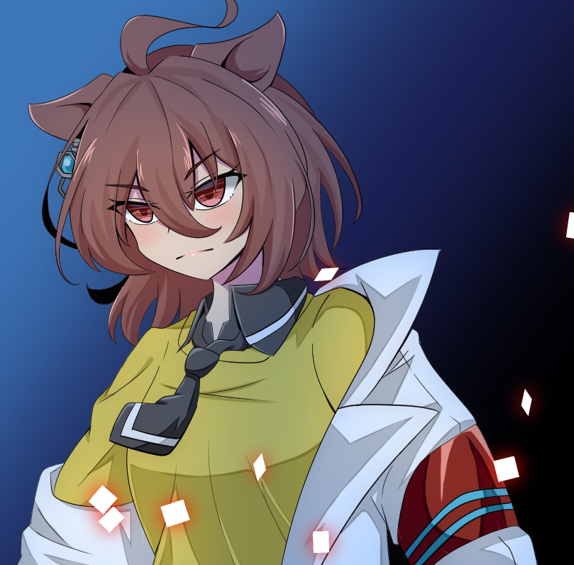 今年もよろしくです。

#今月描いた絵を晒そう  
#アグネスタキオン 