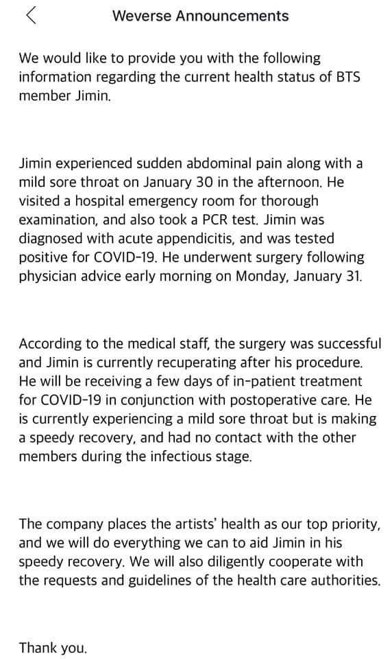 Polaroid_ByJake's tweet photo. All wanted a jimin update, but not like this 😭.
Praying for your fast recovery 💜
#GetWellSoonJimin #JIMIN #jiminmissyou #JIMINCOMEBACKHOME #WeLoveYouJimin #ParkJimin #Jimin_너의_입술은_병아리_부리부리 #BTSARMY #BTSJIMIN https://t.co/HuNeLHy29P