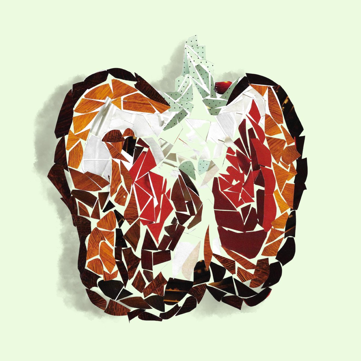 saphrouge's tweet photo. Mosaic art of red bell pepper #art #artist #mosaic #nft #digitalart https://t.co/rDrqv9CVZc