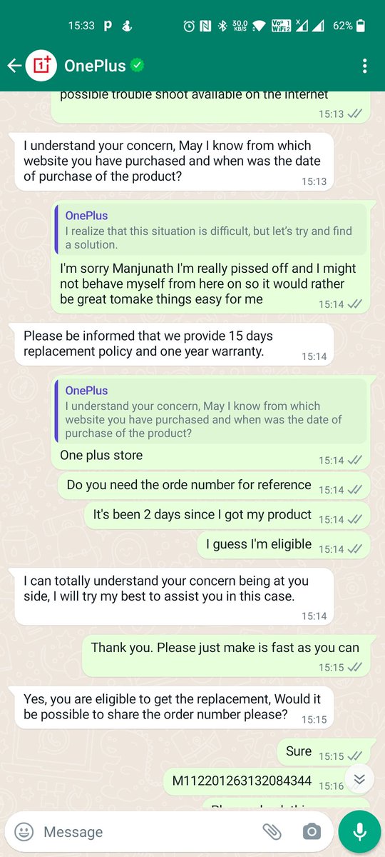 freakycane's tweet image. @defective buds pro @OnePlus_IN customer support won't help, now I had to first buy the product and then I have to wait for it to get delivered and then I have to spoil my weekend and then I have to put money back from my own pocket and visit their store 10k wasted.#hateoneplus