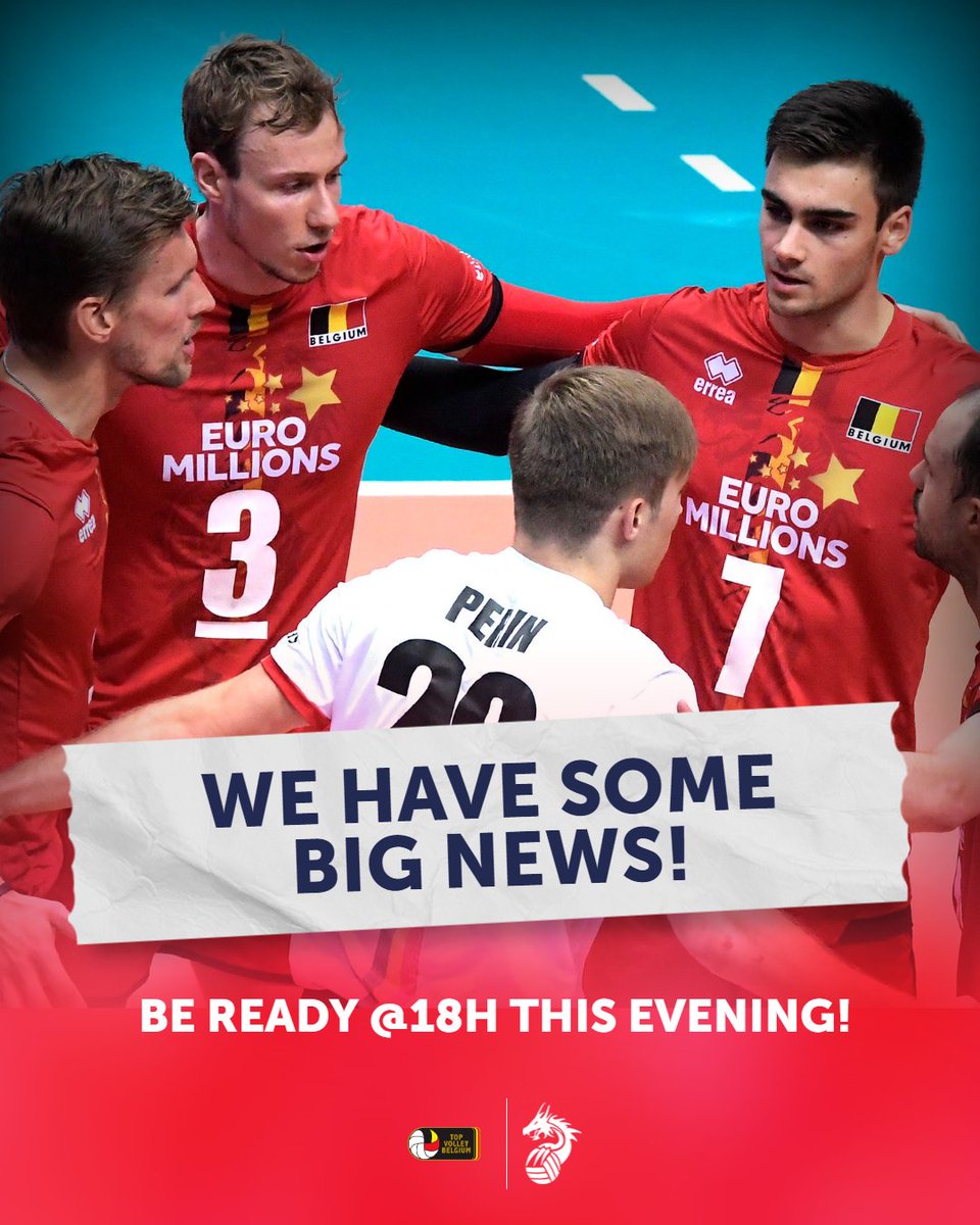 We have some big news to share with the world! Be the first to know, this evening at 18h on our online channels!