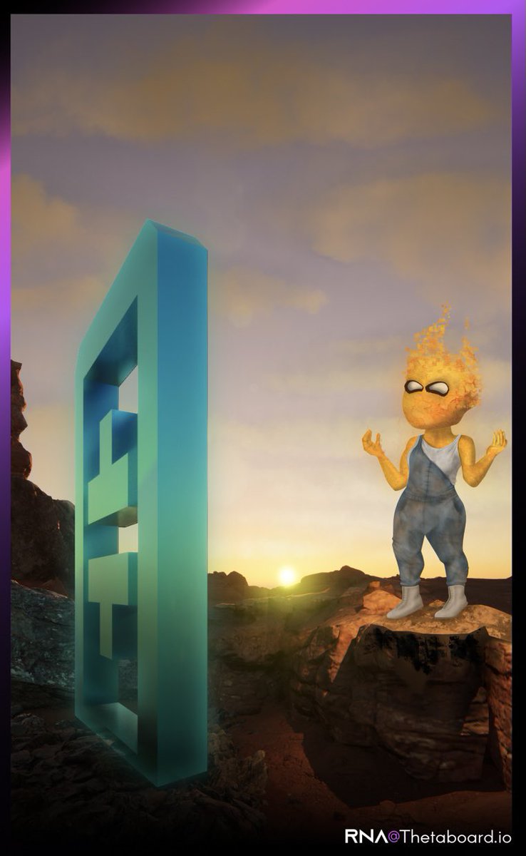 Some examples of the great Theta artwork NFT ‘s currently dropping on  <a href="/Thetaboard1/">Thetaboard</a> I love these TFolk at 25/50 TFuel each!🔥😍