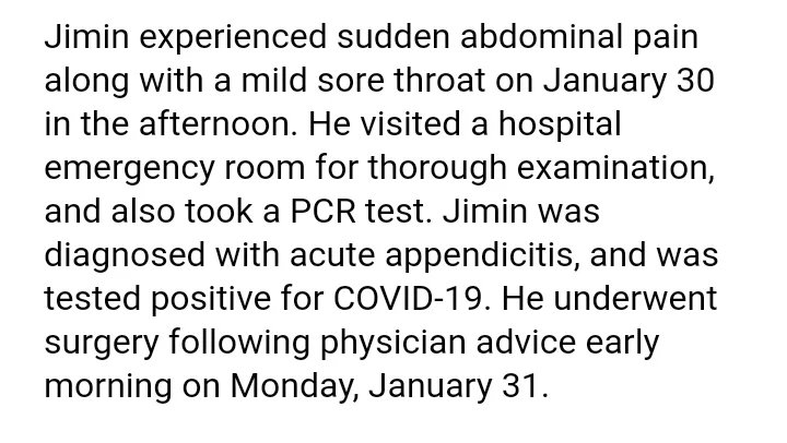 me_who_i's tweet photo. All wanted a jimin update, but not like this 😭.
Praying for your fast recovery 💜
#GetWellSoonJimin #JIMIN #jiminmissyou #JIMINCOMEBACKHOME #WeLoveYouJimin #ParkJimin #Jimin_너의_입술은_병아리_부리부리 #BTSARMY #BTSJIMIN https://t.co/1RLpN3NG2h https://t.co/o3uVMGv9oJ