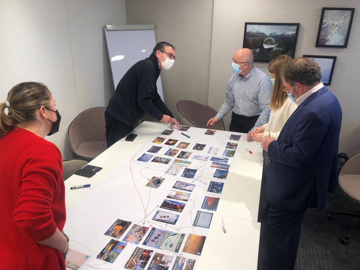 La semaine dernière nous avons été accompagnés par le cabinet #ORPHOZ lors d’un séminaire "Fresque du climat" 🌱
Notre objectif 💭
Engager les participants sur les notions d’#ESG et réfléchir ensemble à comment limiter notre empreinte sur l’#environnement.