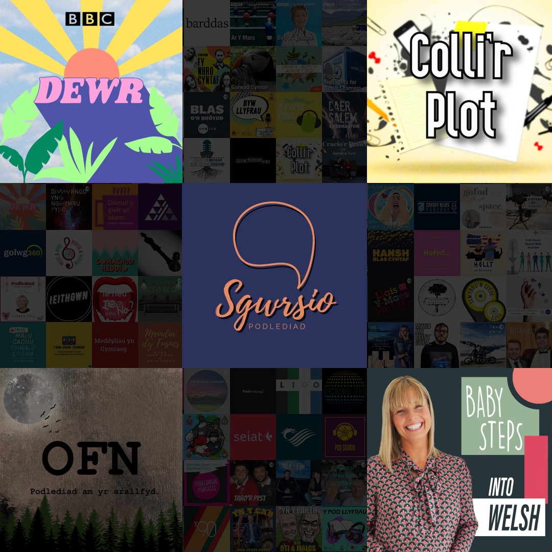 ypodcymru's tweet photo. Dyma bodlediadau mwyaf poblogaidd Ionawr 2022 ar Y Pod.🎧

1. @sgwrsio1🏴󠁧󠁢󠁷󠁬󠁳󠁿
2. @collirplot📚
3. @d_e_w_r🎙
4. @OFNYPOD😱
5. Baby Steps Into Welsh🎧

Diolch am eich cefnogaeth a dewch draw i ddarganfod mwy o bodlediadau Cymraeg

👉https://t.co/1nWh5cuCLg

#Podcast #Welsh #Cymraeg https://t.co/KCmx5Tv0Sr