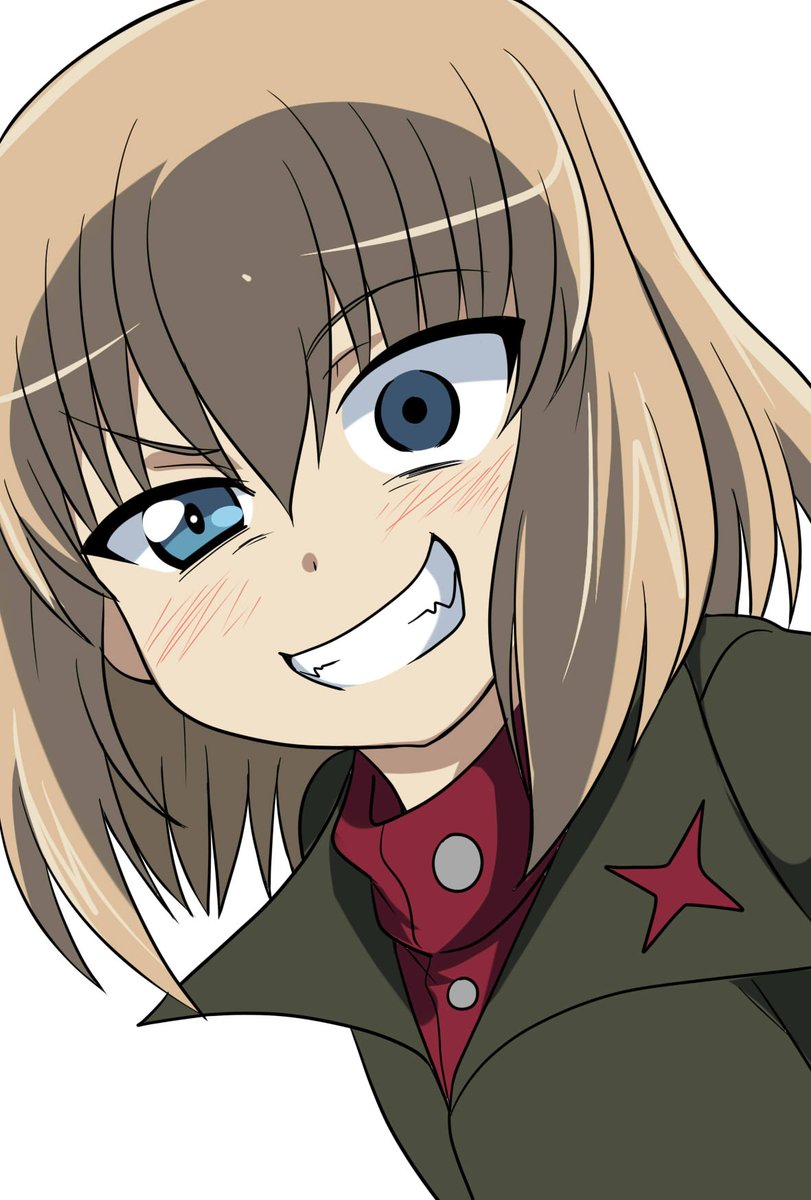 カチューシャ(ガルパン) 「カッちゃんのあんな顔やそんな顔 #カチューシャ生誕祭2022 」|わっく艦＠新刊メロンブックス委託中のイラスト