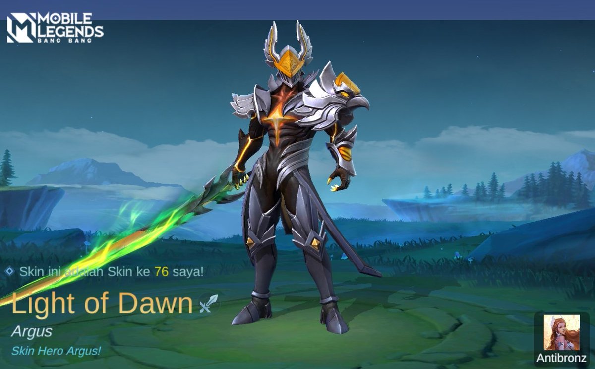 Saya baru saja mendapatkan Skin baru Light of Dawn di Mobile Legends: Bang Bang! Ayo kita berhadapan melawan Player MOBA terbaik dunia bersama-sama! 
r8qs.adj.st/appinvites?adj…