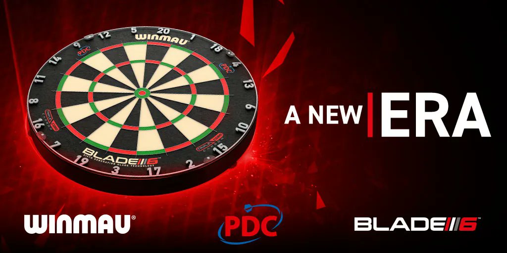 Winmau's tweet photo. Blade 6 Triple Core Carbon - What the Players Want

The NEW Dartboard of the @OfficialPDC!

https://t.co/M3pElwHNvi https://t.co/YnXWM3my6l