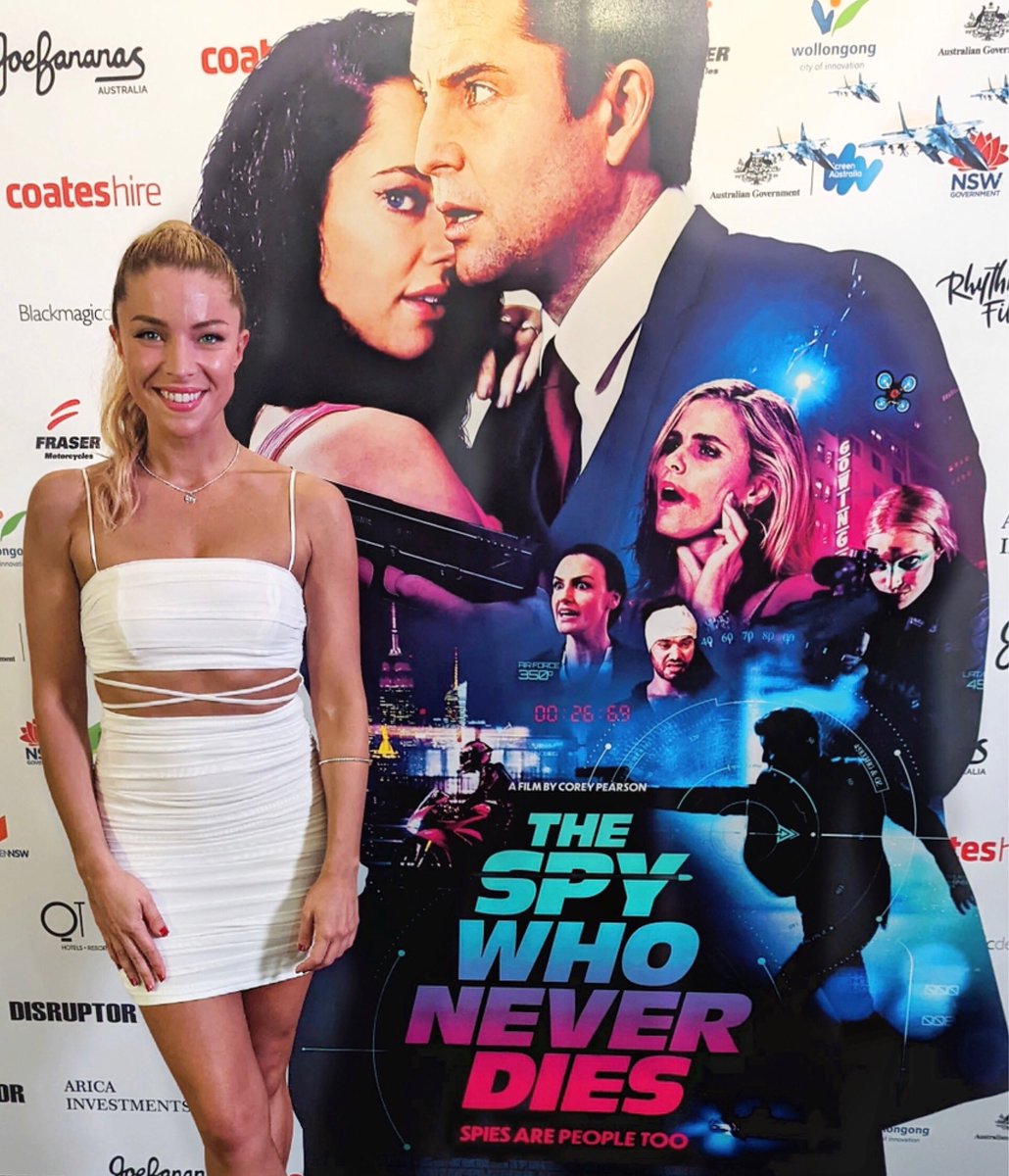 TeressaLiane's tweet photo. So proud to be home celebrating the premiere of #TheSpyWhoNeverDies !!! ๐ฅ๐ซ๐โ๏ธ๐ฅ !!!!
Thank you to the amazing people who made it happen! ๐ฅ๐ช๐ผ๐ฅณ I am so bloody grateful ๐ค
#TSWND #Rhythmicfilms
https://t.co/5TjaK9vvNM https://t.co/SoHqypYAaS