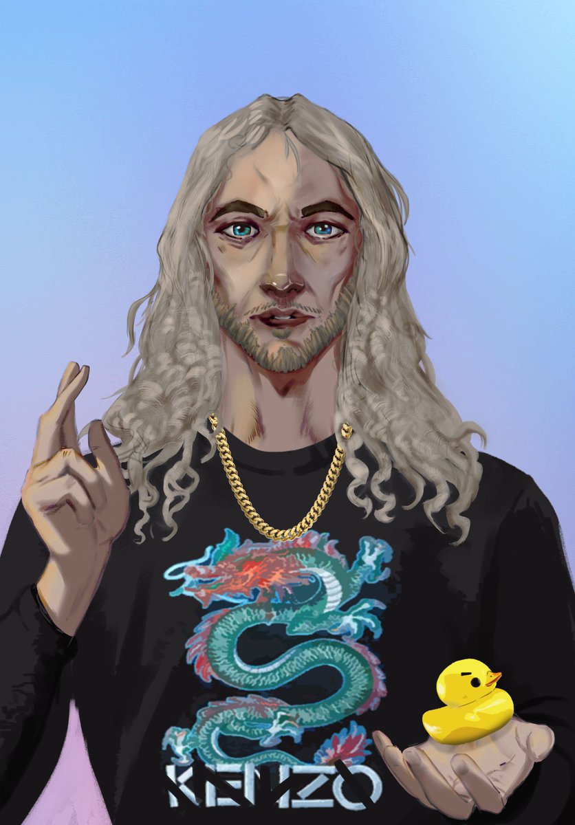 Wearing that Kenzo drip 🔥🔥🔥 #salvatorworld #nft 
Launching soon 🚀