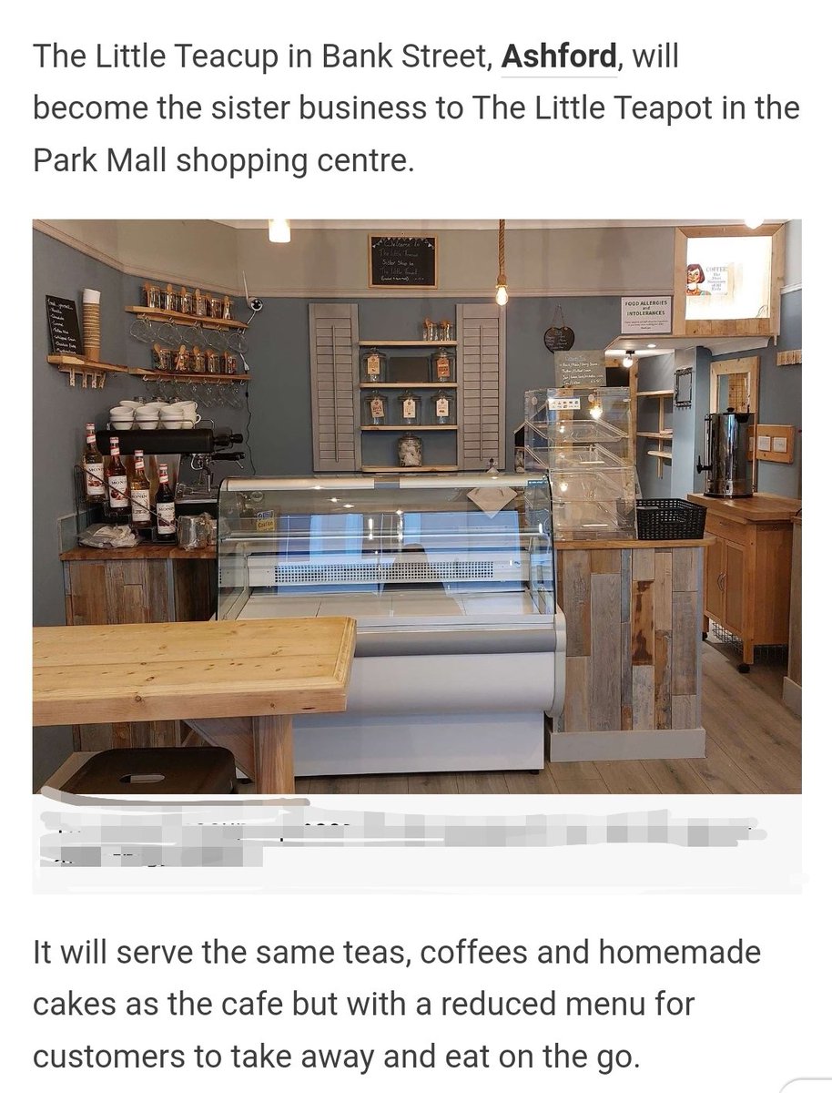 And our little sister company has arrived, 
with #10% OFF :)
The Little Teacup, 6a bank street.
#takeaway #lunch #homemade #cake
#tea #coffee #kidsboxes #cookies #creamtea in a box <a href="/BirchallTea/">Birchall Tea</a> @love_ashford