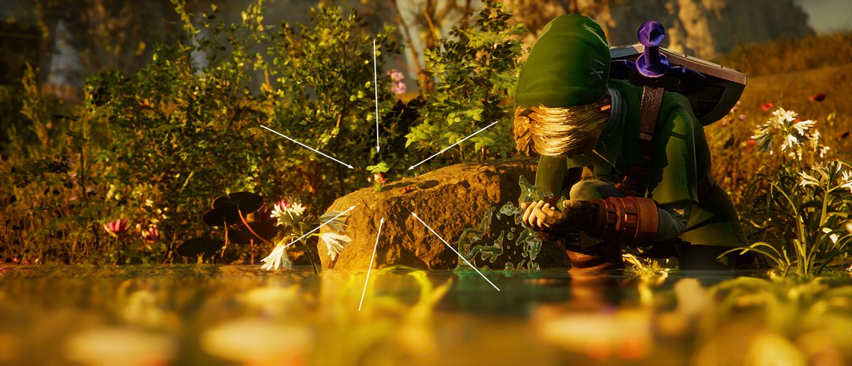 00RwanLink00's tweet photo. Here are the other two minish you may have missed during the video🍀 I also hid a small reference to Zelda a Link to the Past somewhere during the animation. https://t.co/S1bPdMaYC1