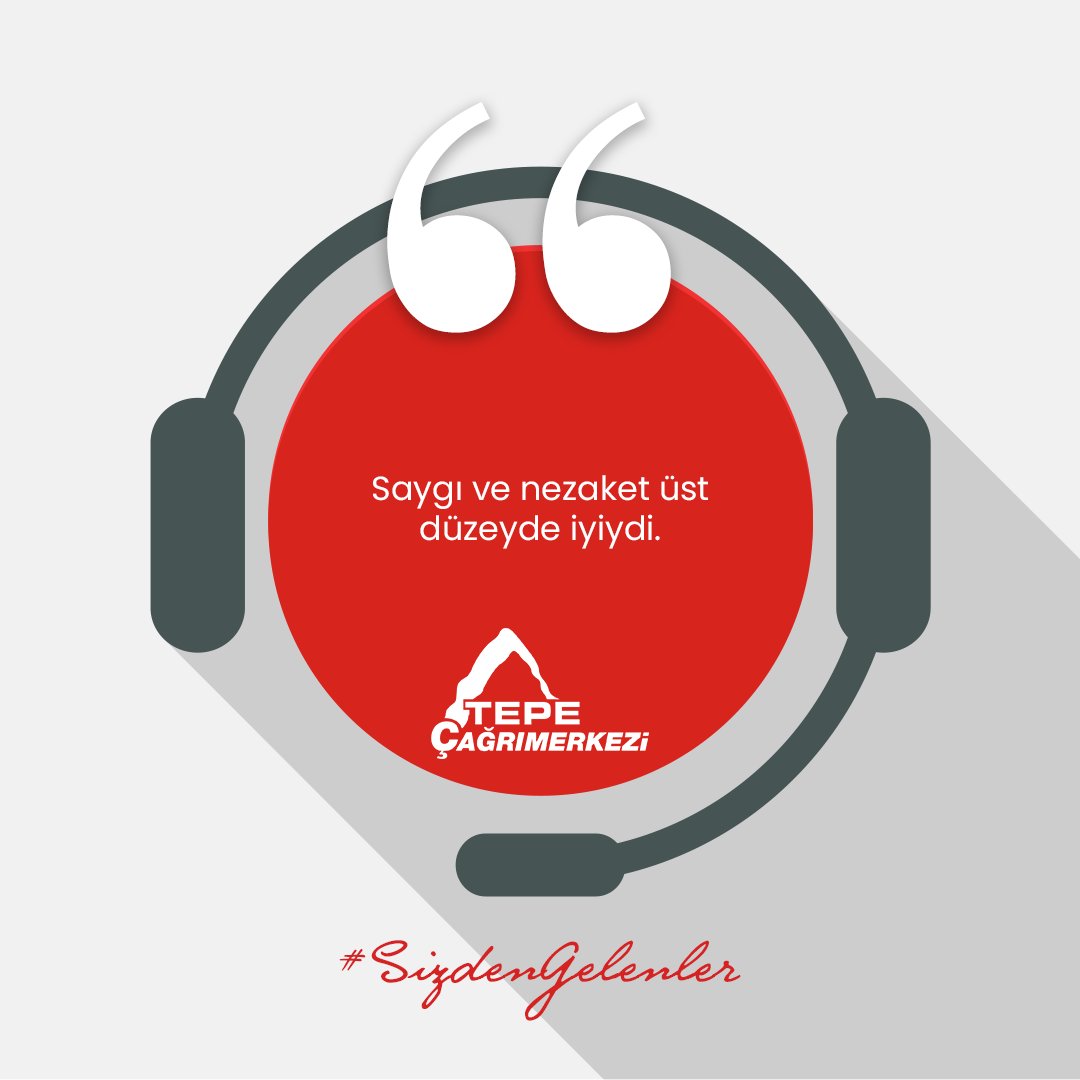 Çözüm odaklı hizmet anlayışımızın ve mutluluğumuzun sizlere de yansıyor olması bizi çok mutlu ediyor! ☺️ Yeni haftaya, yine çok enerjik başlıyoruz! ☎️

.
.
<a href="/TepeCagriMrk/">TEPE Çağrı Merkezi</a> 
.
.
#TepeServis #TepeÇağrıMerkezi #hizmetinizdeyiz